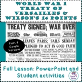 World War 1: Wilson's 14 Points & Treaty of Versailles Les