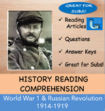 World War 1 & the Russian Revolution Bundle