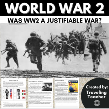 Preview of World War 2: An In-Depth Examination: Reading Passages, Comprehension Activities