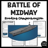 World War II Battle of Midway Reading Comprehension Worksh