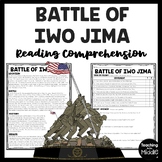 World War 2 Battle of Iwo Jima Reading Comprehension Works