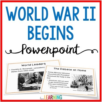 Preview of Causes of World War 2 and Pearl Harbor - Lesson and Notes Activity