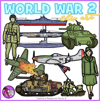 Preview of World War 2 clip art