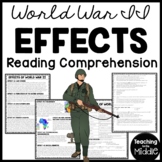 Effects of World War II (2) Reading Comprehension Informat