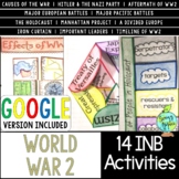 World War 2 Interactive Notebook Activities (WW2, WWII), U