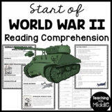 World War II (2) Invasion of Poland Reading Comprehension 