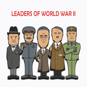Preview of World War 2 Leaders Worksheet