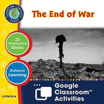 Preview of World War 2: The End of War - Google Slides Gr. 5-8