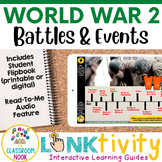 World War 2 (WWII) LINKtivity® | Causes, Battles, Major Events