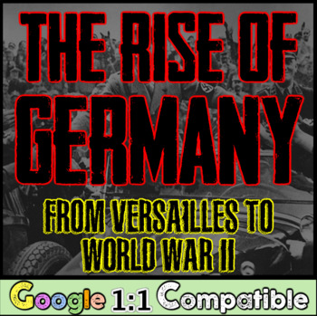 Preview of World War 2 and Rise of Nazi Germany | Guided Notes + PPT for WW2!
