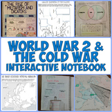 World War 2 & Cold War Interactive Notebook Activities Rea