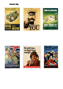 World War 2 posters by The Best Teacher Resources | TpT