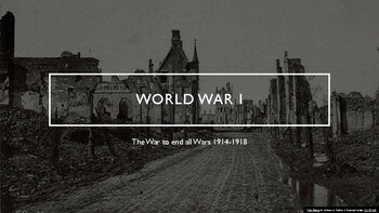 Preview of World War I