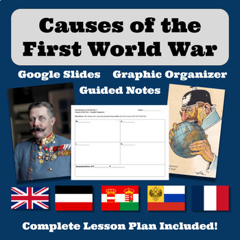 Preview of World War I: Causes of WWI Guided Notes