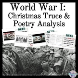 World War I: Christmas Truce & Poetry Analysis (including 