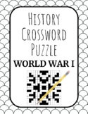World War I Crossword Puzzle