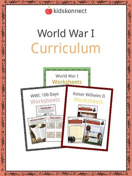 Preview of World War I Curriculum