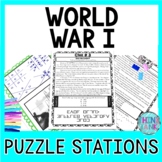World War I PUZZLE STATIONS: Woodrow Wilson, Treaty of Ver