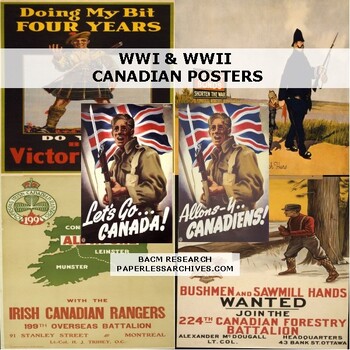 Preview of World War I & II Canadian Posters