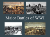 World War I: Major Canadian Battles (WWI)