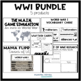 World War I Mixed Resources Bundle