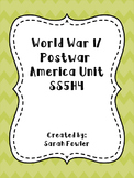 World War I & Postwar America/SS5H4