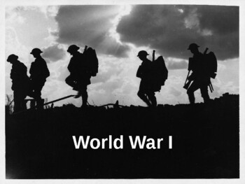 world war 1 powerpoint presentation