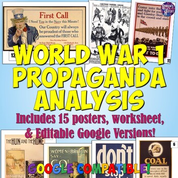 Propaganda Worksheets Teaching Resources Teachers Pay Teachers