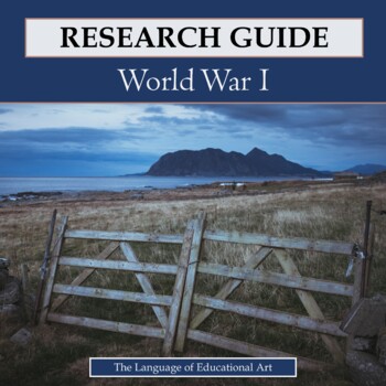 Preview of World War I Research Paper Project — Secondary History ELA — CCSS Rubric