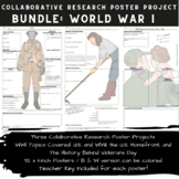 World War I Research Poster Projects (BUNDLE)