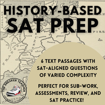 Preview of World War I SAT Prep, Substitute Work, Sub-Packet, Independent Reading