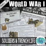 World War 1 Soldiers and Trench Life PowerPoint Guided Not