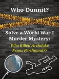World War I Spark: Archduke Assassination Clue Game