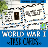 World War I Task Cards
