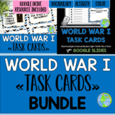 World War I Task Cards BUNDLE