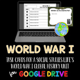 World War I Task Cards Google Drive