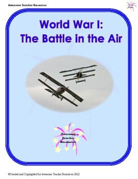 Preview of World War I: The Battle of the Air Passage and Essay Response