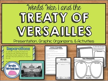 Preview of World War I, Treaty of Versailles, and Worldwide Depression (SS6H3)