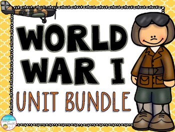 Preview of World War I Unit Bundle (WWI, WW1)