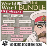 World War I Unit - Growing bundle