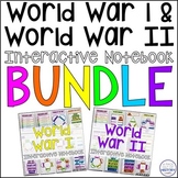 World War I and World War II Interactive Notebook Graphic 