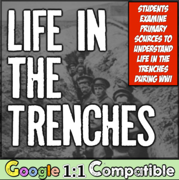 Preview of World War I and Trench Warfare Readings Stations Primary Source Activity