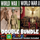 World War I Unit AND World War 2 Unit + Google Classroom f