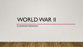 Preview of World War II