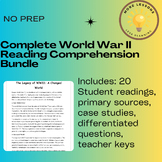 World War II: A Comprehensive 20 Reading Comprehension Wor