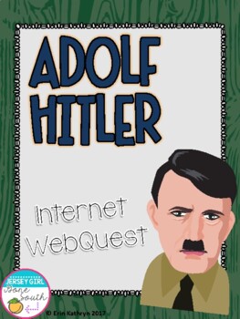 Preview of World War II Adolf Hitler Internet WebQuest