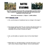 World War II Battles, Interactive Army Men Lesson