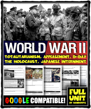 Preview of World War II: Bundled Resource