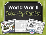 World War II: Color-by-Number Activity