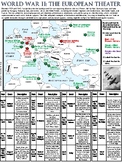 World War II European Theater Battle Map Worksheet